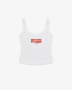Rib Top - Eat P*ssy It's Vegan