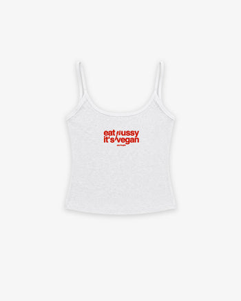 Rib Top - Eat P*ssy It's Vegan