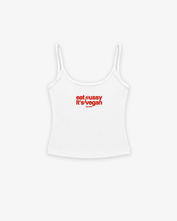 Rib Top - Eat P*ssy It's Vegan