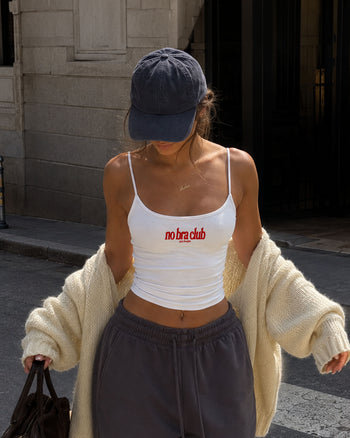Rib Top - No Bra Club