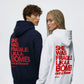 Oversized Hoodie - She Was Fragile Like a Bomb, Not a Flower