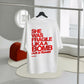 Heavy Oversized Tee - She Was Fragile Like a Bomb, Not a Flower