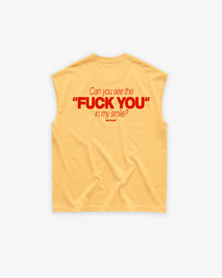 Sleeveless Tee - Can You See The Fuck You In My Smile