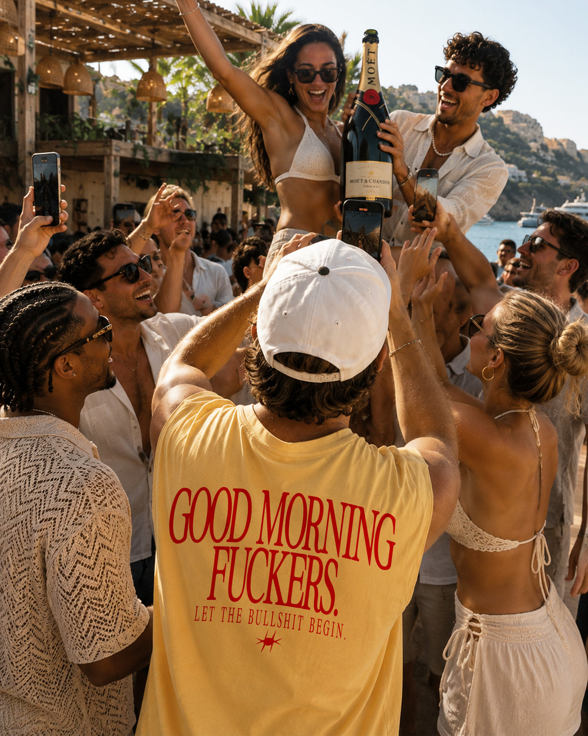 Sleeveless Tee - Good Morning Fuckers