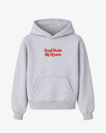 Oversized Hoodie - Small Boobs Big Dreams