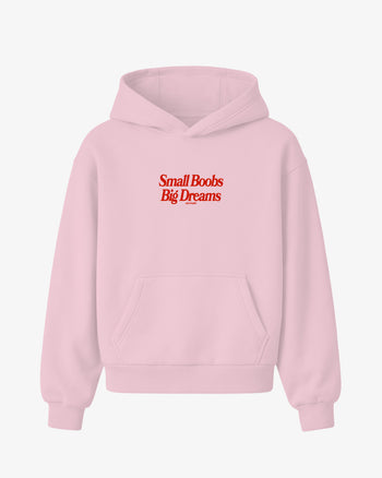 Oversized Hoodie - Small Boobs Big Dreams