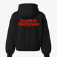 Oversized Hoodie - Social Media Killed Romance