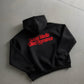 Oversized Hoodie - Social Media Killed Romance