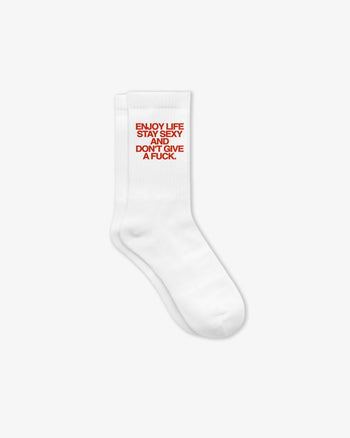 Socks - Enjoy Life, Stay Sexy and Don’t Give a Fuck