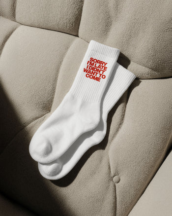 Socks - Sorry I’m Late I Didn't Want To Come