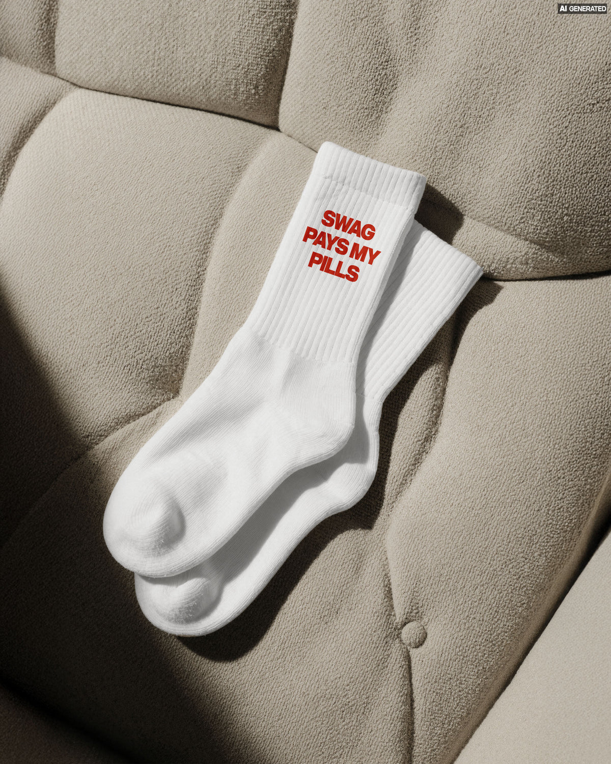 Socks - Swag Pays My Bills
