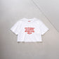 Cropped Tee - Sorry For Being So Sexy And Funny