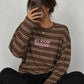 Striped Longsleeve Girls - All sugar. No daddy