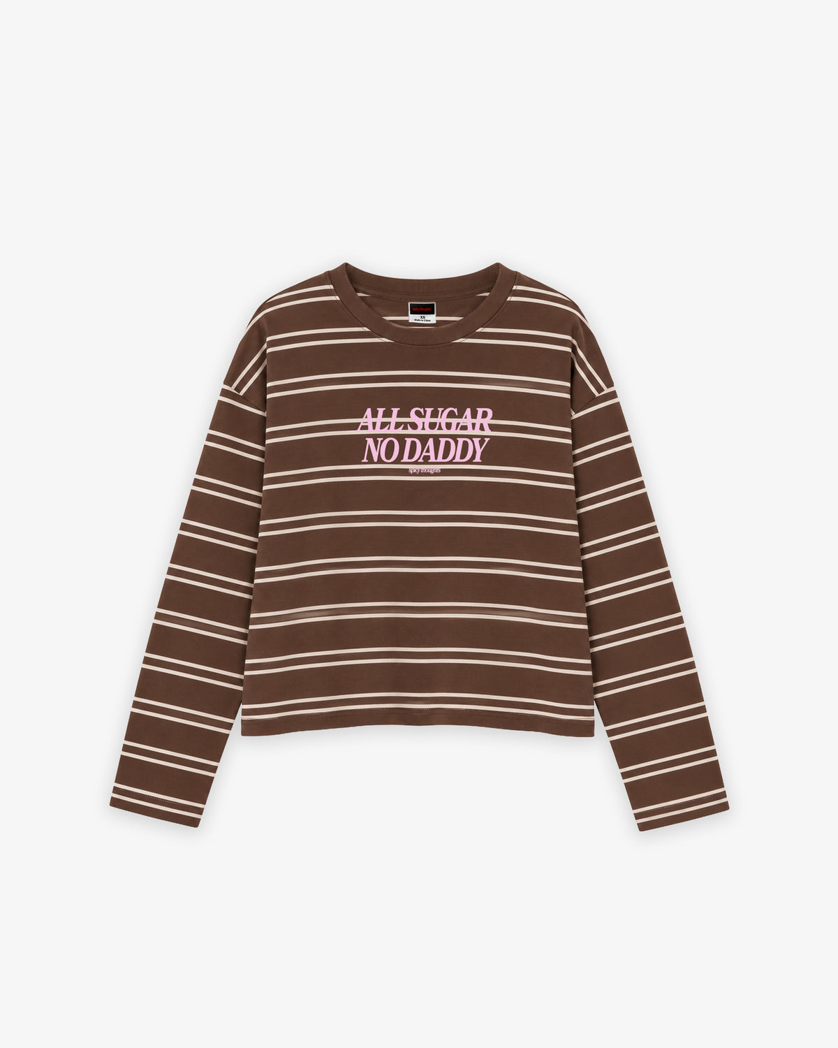Striped Longsleeve Girls - All sugar. No daddy