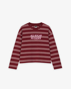 Striped Longsleeve Girls - All sugar. No daddy