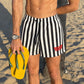 Stripe Swim Shorts - Bonjour Fuckers