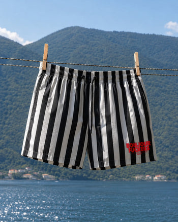 Stripe Swim Shorts - Bonjour Fuckers