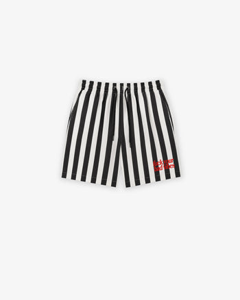 Stripe Swim Shorts - Fuck Your Bad Vibes