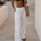Striped Wide Leg Pants Girls