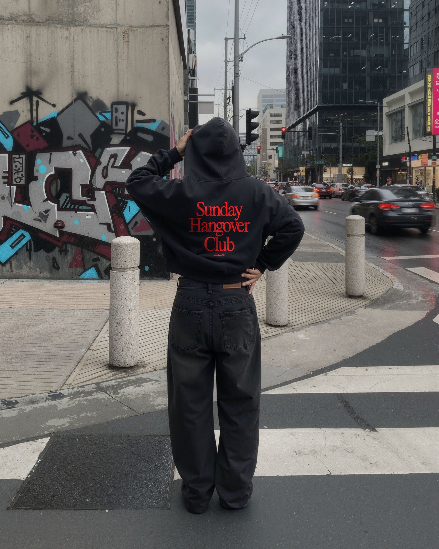 Oversized Hoodie - Sunday Hanover Club