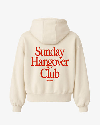 Oversized Hoodie - Sunday Hangover Club