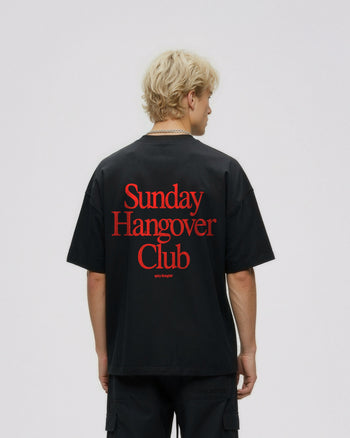 Heavy Oversized Tee - Sunday Hangover Club