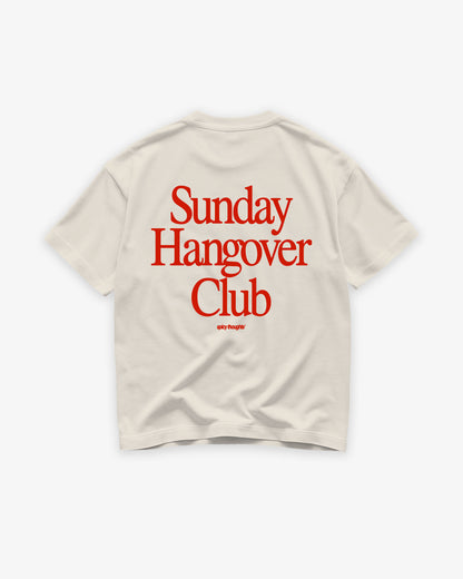Heavy Oversized Tee - Sunday Hangover Club