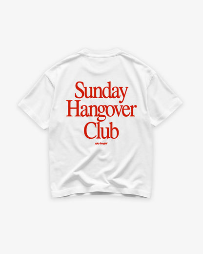 Heavy Oversized Tee - Sunday Hangover Club