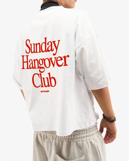 Heavy Oversized Tee - Sunday Hangover Club