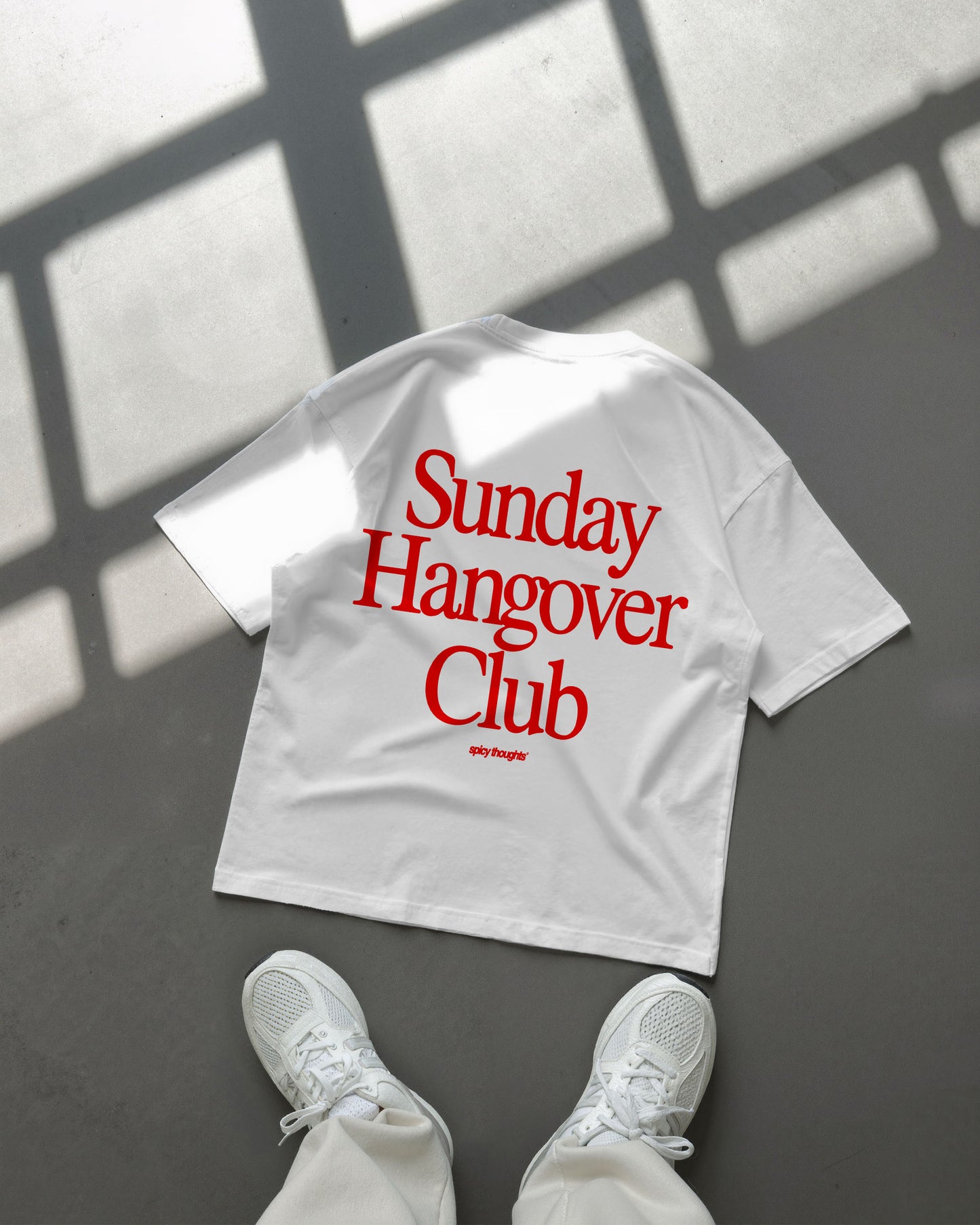 Heavy Oversized Tee - Sunday Hangover Club