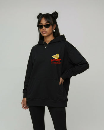Oversized Hoodie - Sunday Hangover Club Frontprint