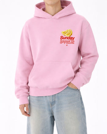 Oversized Hoodie - Sunday Hangover Club Frontprint