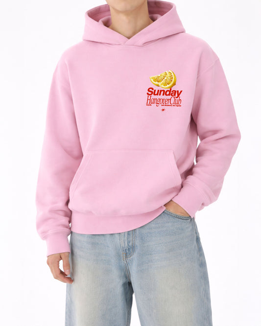 Oversized Hoodie - Sunday Hangover Club Frontprint