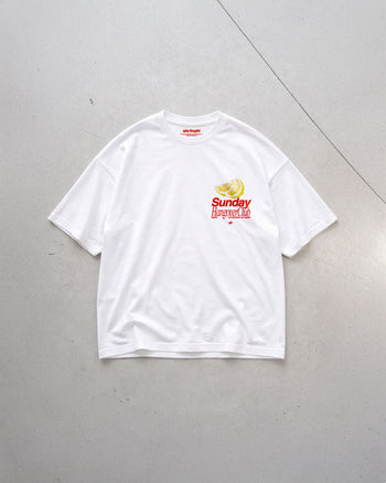 Heavy Oversized Tee - Sunday Hangover Club Frontprint