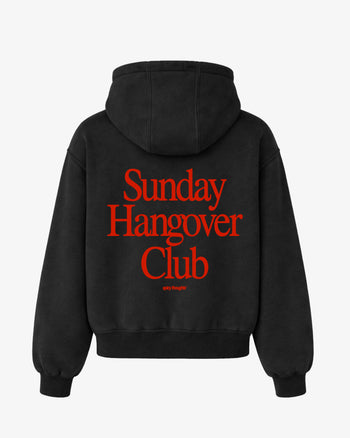 Oversized Hoodie Washed - Sunday Hangover Club