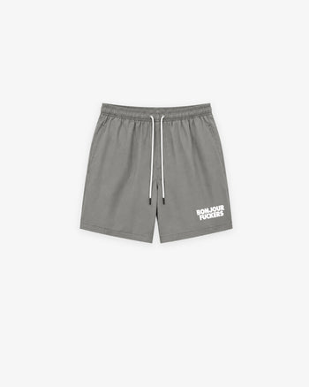 Washed Swim Shorts - Bonjour Fuckers