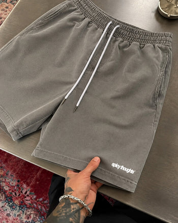Washed Swim Shorts - Signature