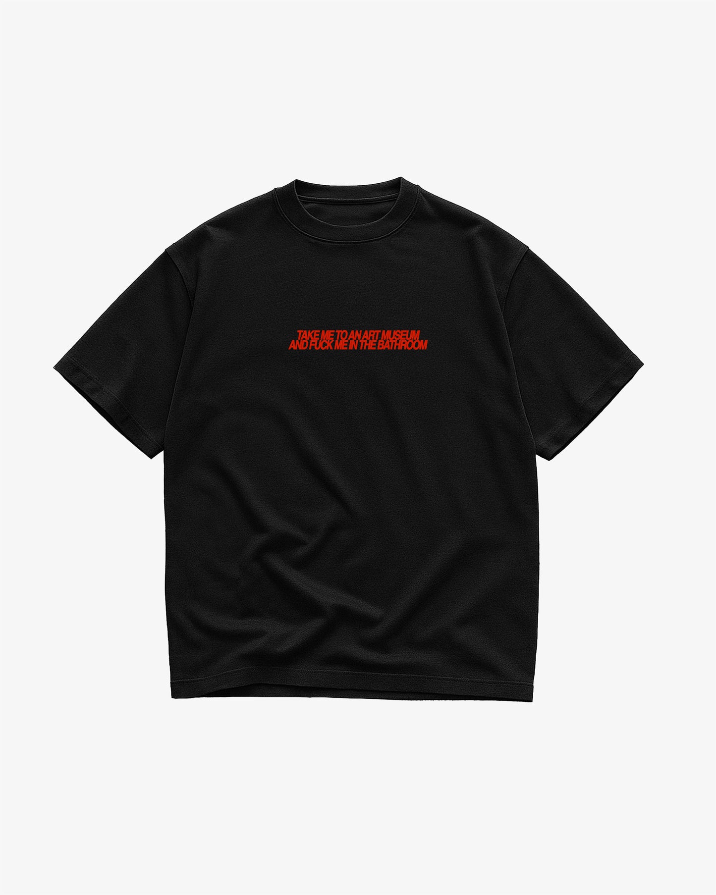 Heavy Oversized Tee - Take Me To An Art Museum