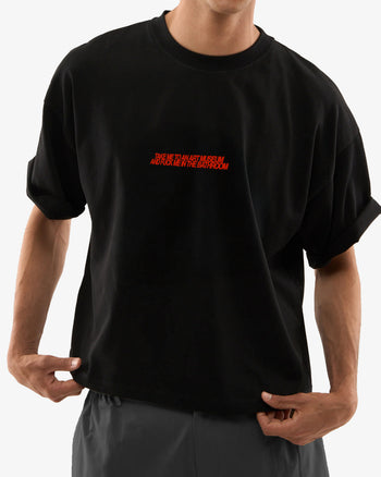 Heavy Oversized Tee - Take Me To An Art Museum