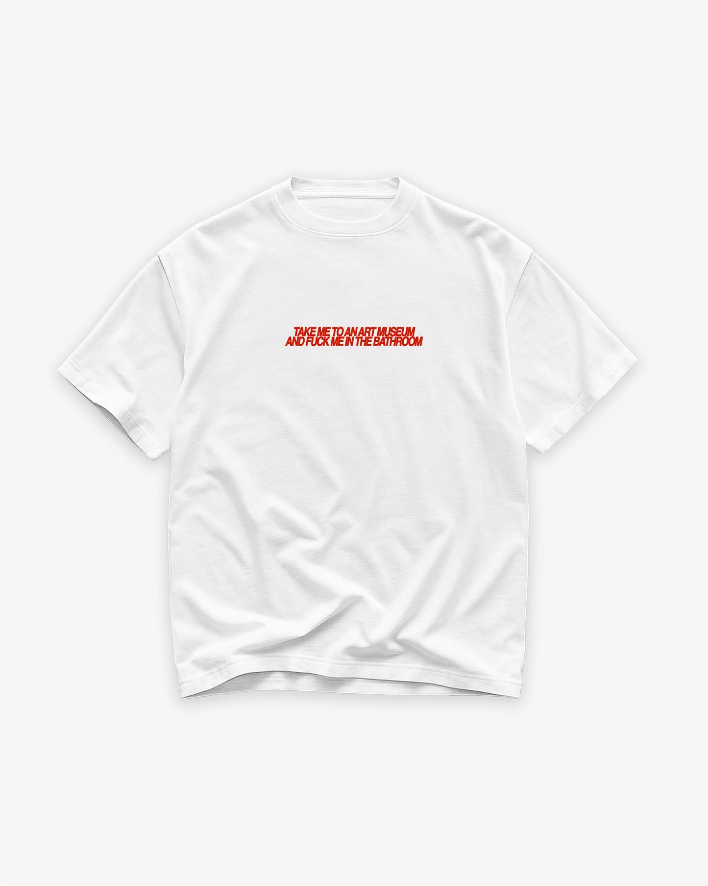 Heavy Oversized Tee - Take Me To An Art Museum