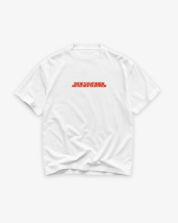 Heavy Oversized Tee - Take Me To An Art Museum