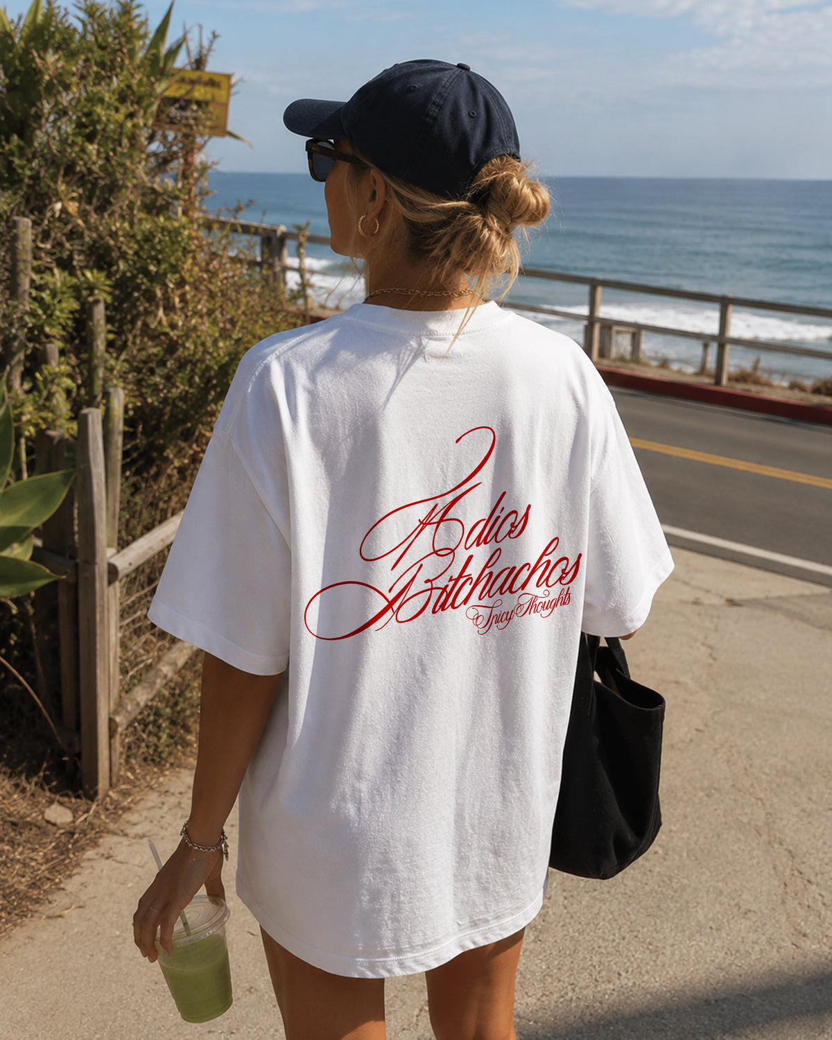Heavy Oversized Tee - Adios Bitchachos
