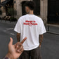 Heavy Oversized Tee - Allergic To Stupid People