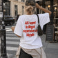 Heavy Oversized Tee - All I Want Is Illegal, Expensive or Blonde