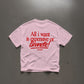 Heavy Oversized Tee - Expensive or Brunette