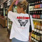 Heavy Oversized Tee - Ass Iconic, Mind Psychotic
