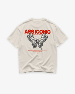 Heavy Oversized Tee - Ass Iconic, Mind Psychotic