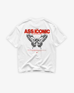Heavy Oversized Tee - Ass Iconic, Mind Psychotic