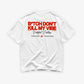 Heavy Oversized Tee - B*tch Don’t Kill My Vibe