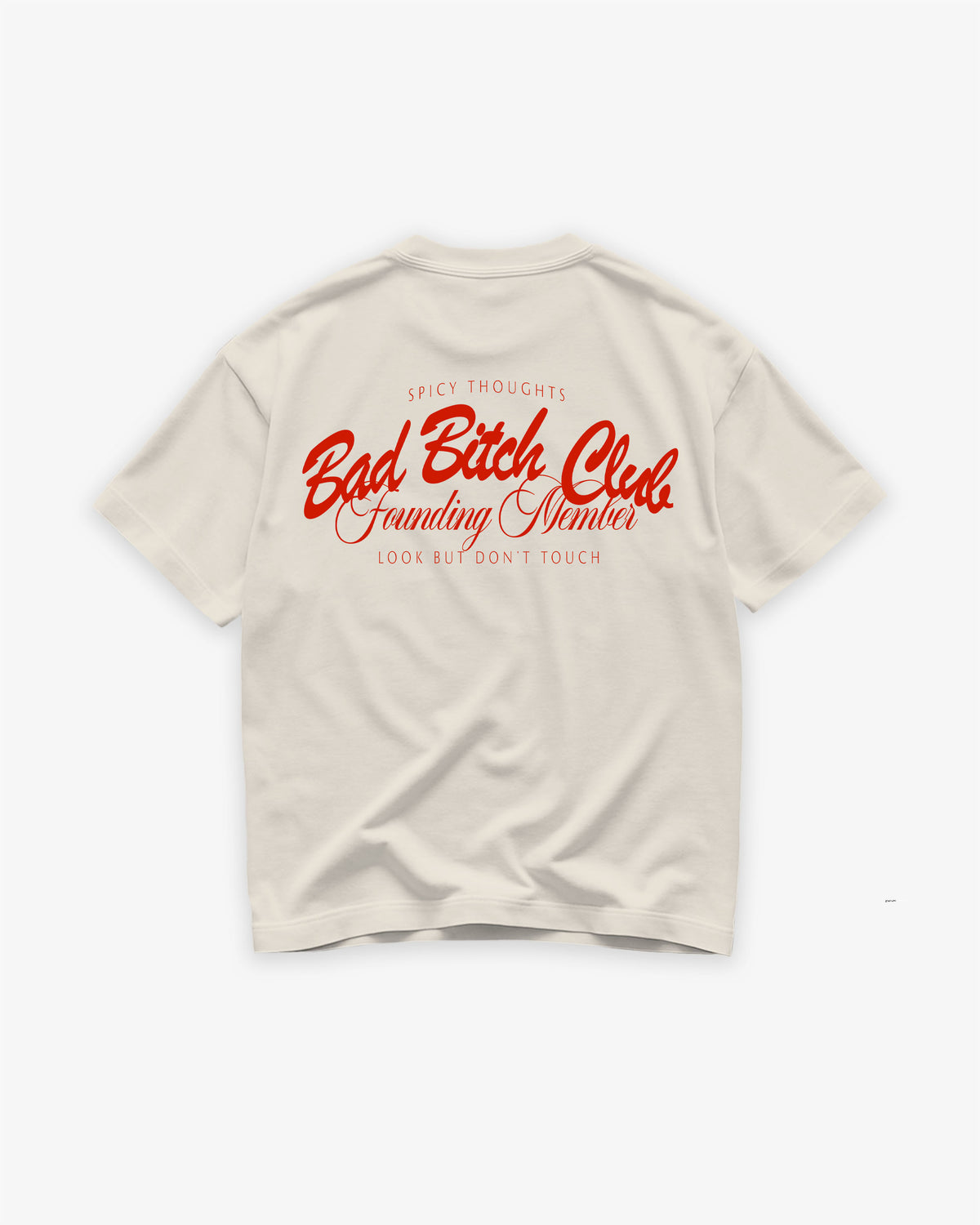 Heavy Oversized Tee - Bad Bitch Club